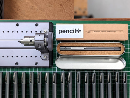 pencil+ aluminum gunmetal